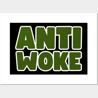 Anti Woke Posters and Art